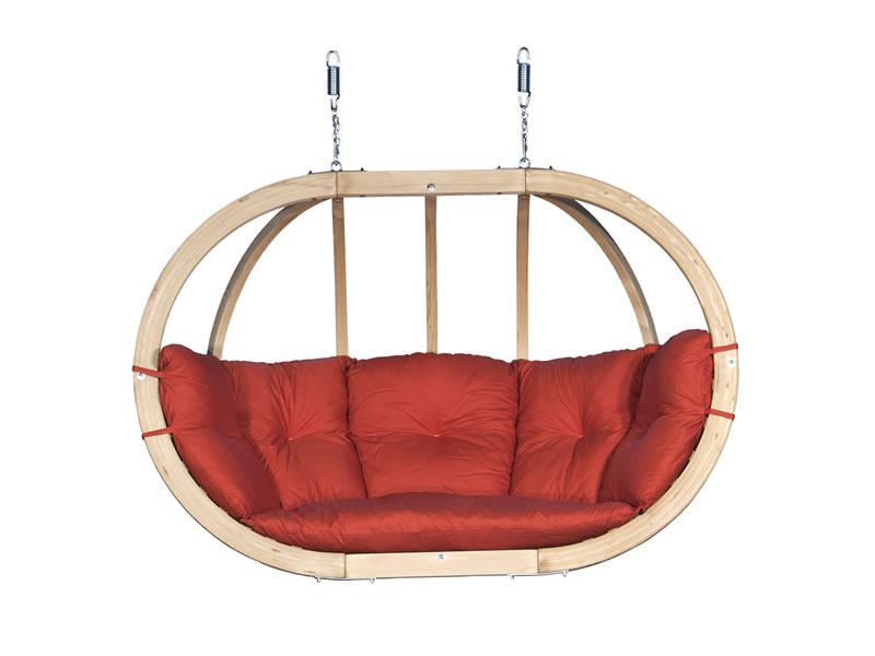 Fotel hamakowy drewniany Swing Chair Double